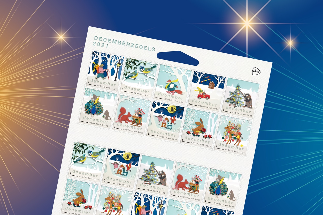 PostNL decemberzegels stuur voordelig je kerstkaarten Etos